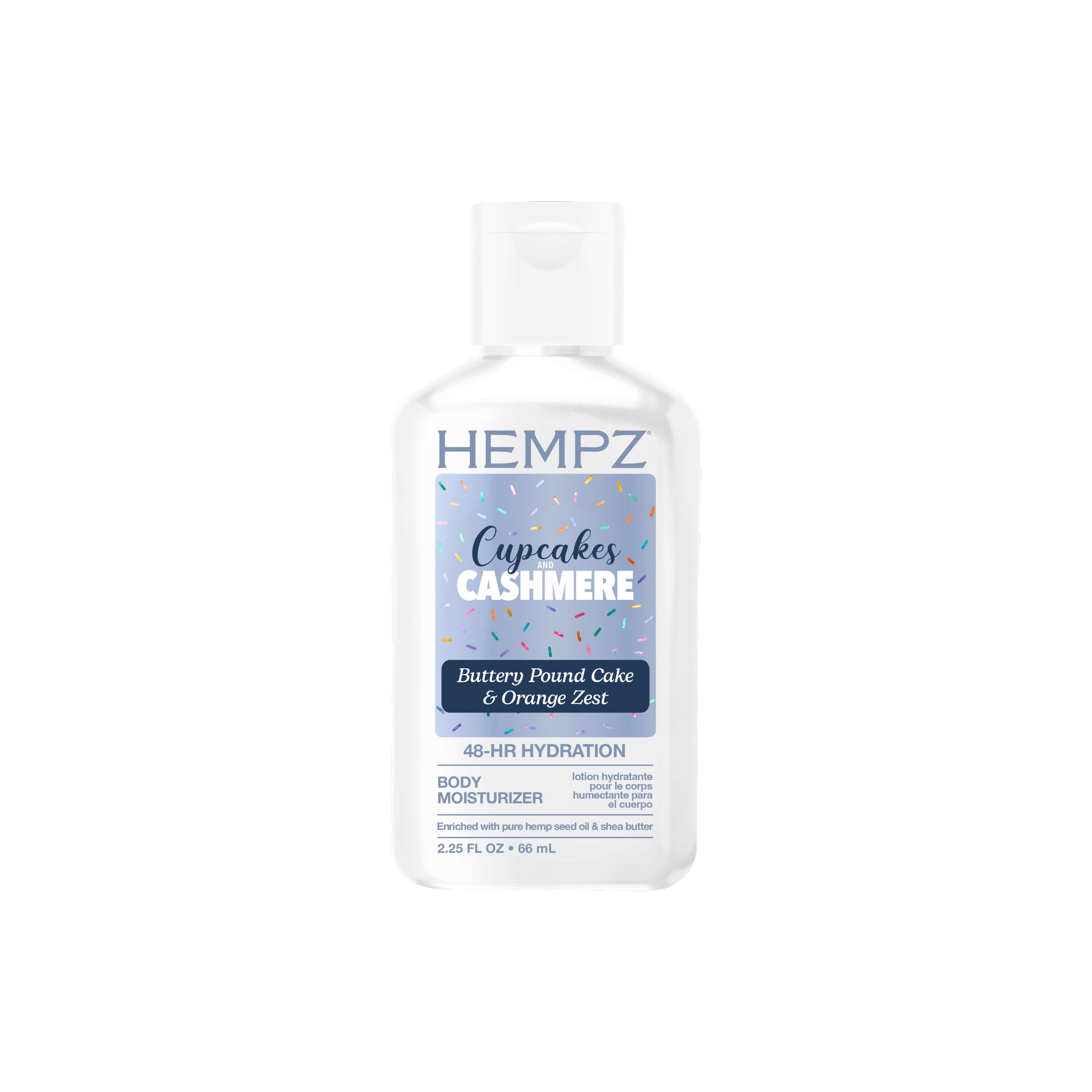 Hempz Travel-Size Cupcakes & Cashmere Moisturizing Body Lotion