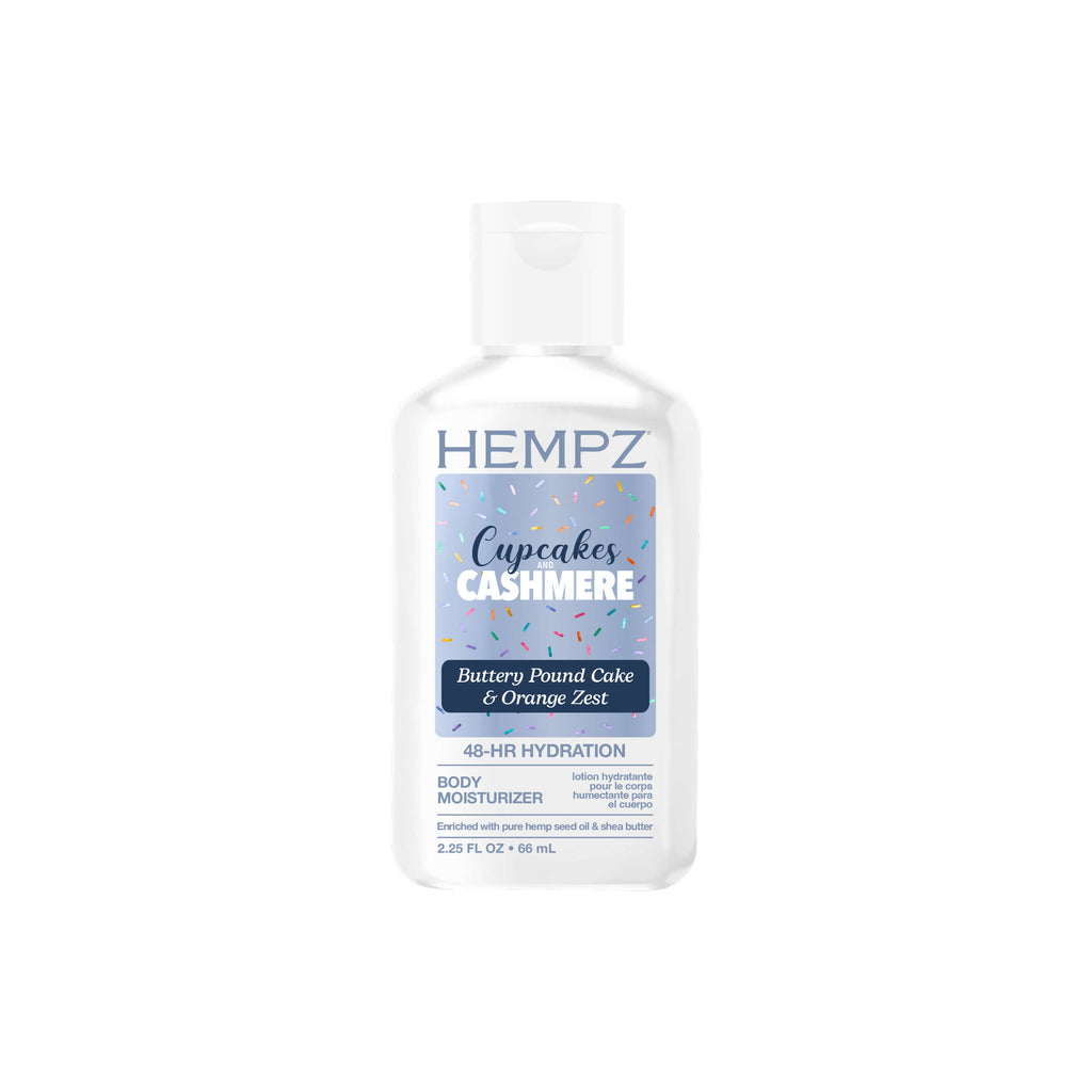 Hempz Travel-Size Cupcakes & Cashmere Moisturizing Body Lotion