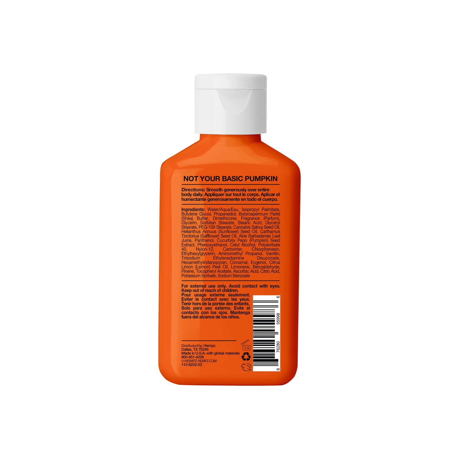 Hempz Pumpkin & Toasted Marshmallow Moisturizing Body Lotion