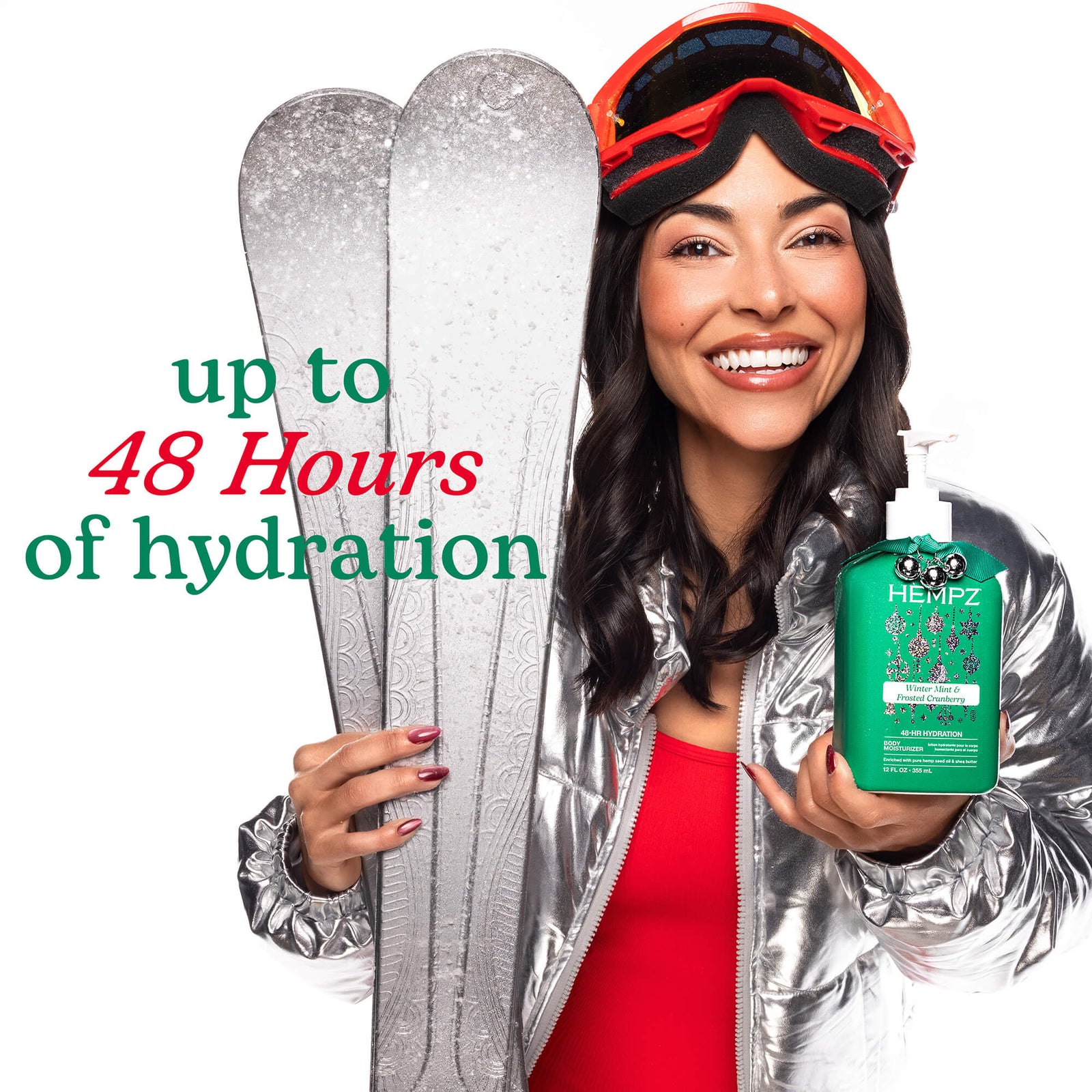 Winter Mint & Frosted Cranberry Moisturizing Body Lotion