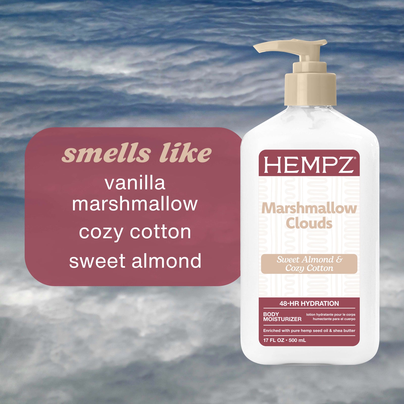 Hempz Marshmallow Clouds Moisturizing Body Lotion