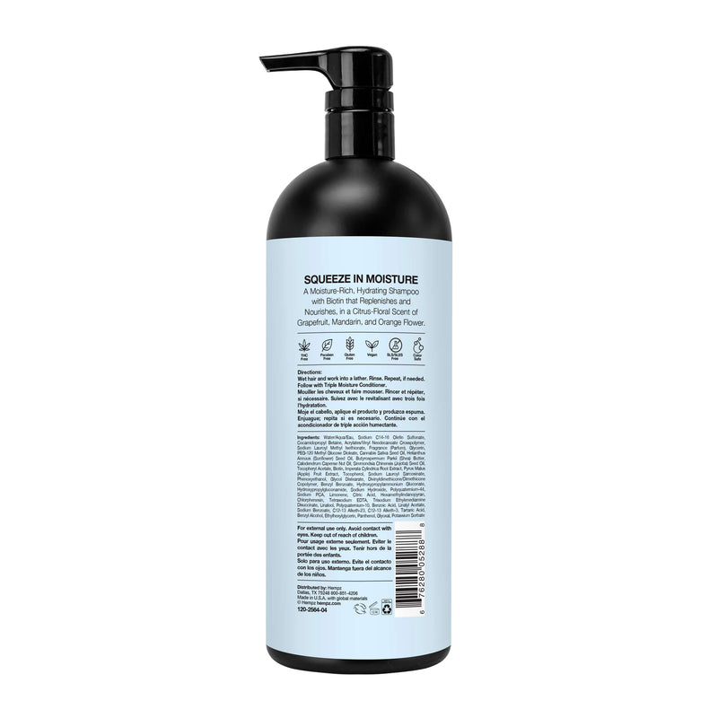 Hempz Triple Moisture Fresh Citrus Herbal Shampoo with Vegan