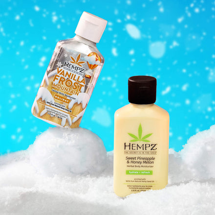 Hempz online Lotion and watch