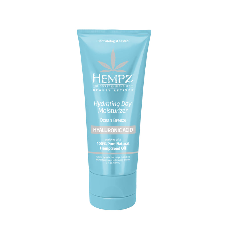 Hempz Beauty Actives Ocean Breeze Hydrating Day Moisturizer with Hyaluronic Acid