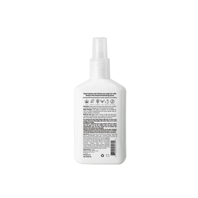 Hempz Petz Sweet Pineapple Honey Melon Herbal Deodorizing Spray For Dogs hempz-petz-sweet-pineapple-honey-melon-herbal-deodorizing-spray-for-dogs