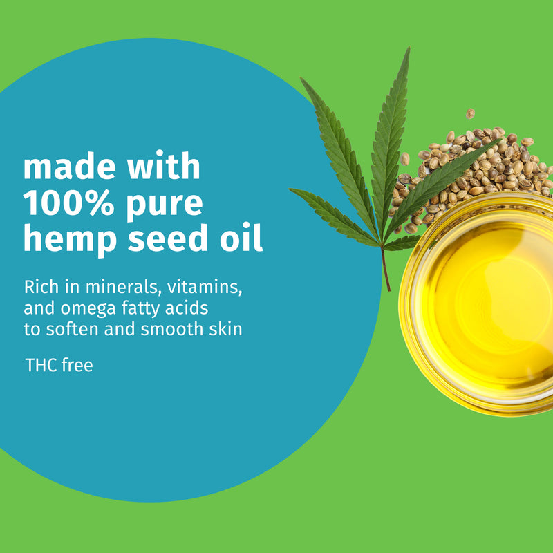 Hempz is made with 100% pure hemp seed oil