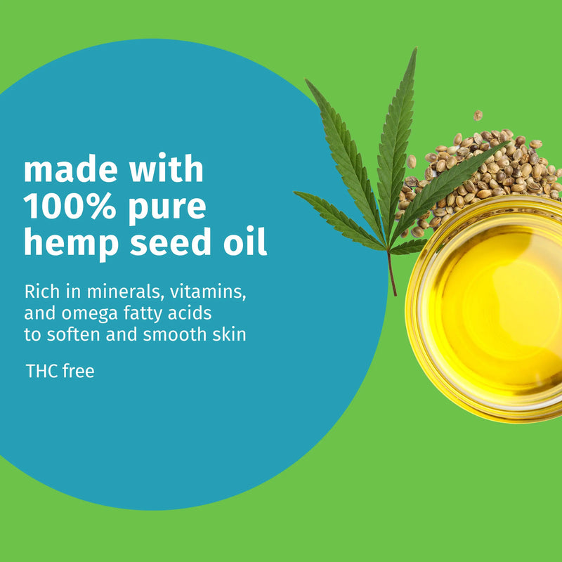 All Hempz products are made with 100% pure hemp seed oil