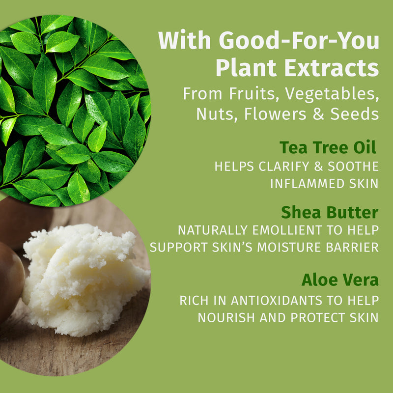 Natural ingredients in Hempz Beauty Actives Tea Tree Herbal Body Moisturizer 