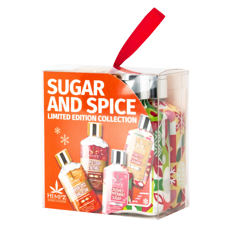 Hempz Sugar & Spice Mini Lotions Gift Set