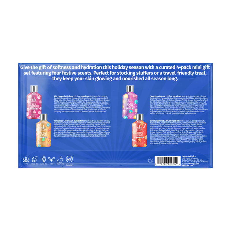 Sugar & Spice Holiday Moisturizing Lotions Gift Set