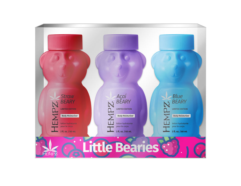 Hempz Little Bearies Mini Moisturizer Set