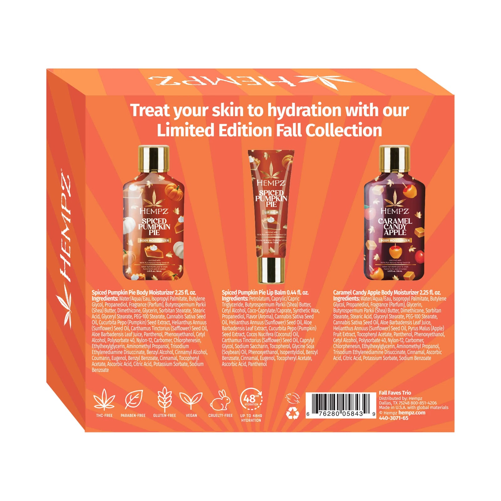 Fall Faves Trio Lotion & Lip Balm Set
