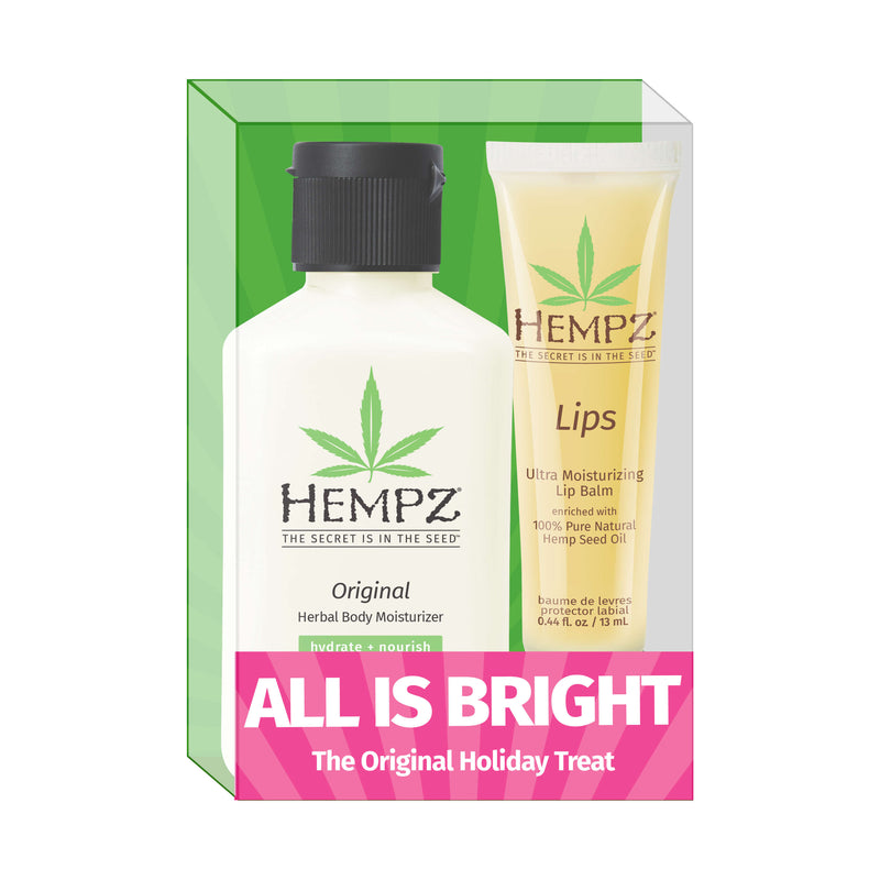 All is Bright Moisturizing Lotion & Lip Balm Gift Set