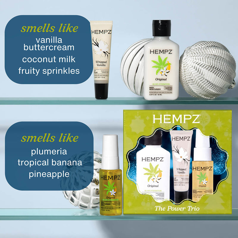 ラ*ト様 GFローション/クリーム 2点セット The Power Trio Mini Lotion, Lip Balm & Moisturizing Spray Gift Set
