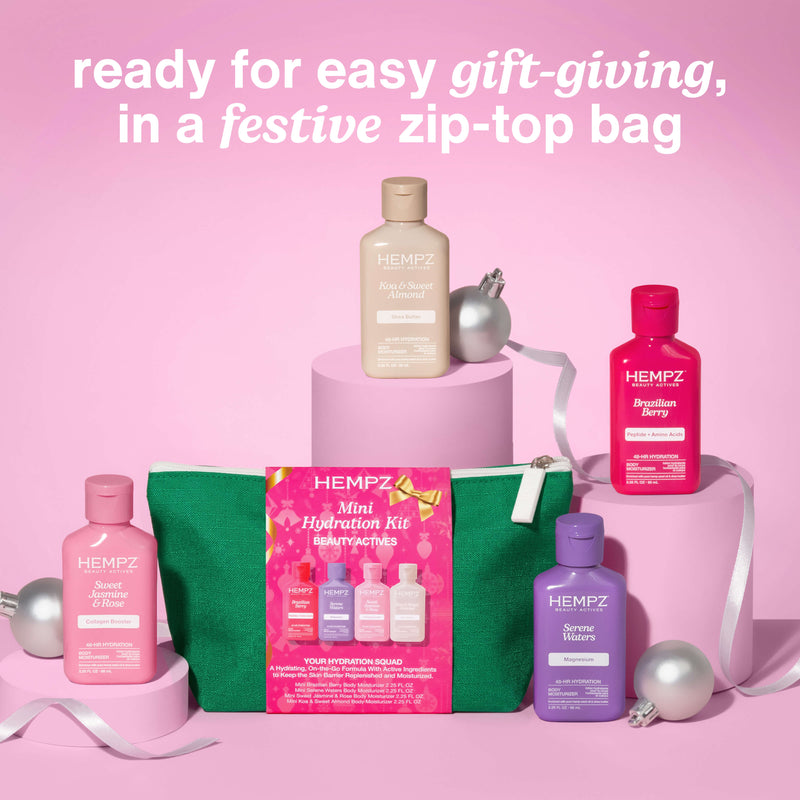 Mini Hydration Moisturizing Beauty Actives Body Lotion Gift Set