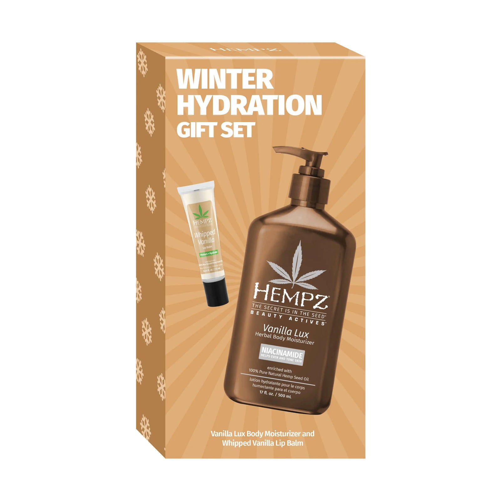Winter Hydration Vanilla Lotion & Lip Balm Gift Set