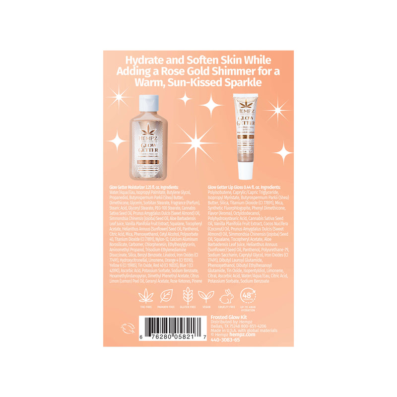 Frosted Glow Getter Mini Lotion & Lip Gloss Gift Set