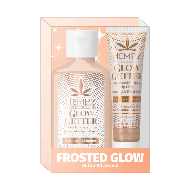 Frosted Glow Getter Mini Lotion & Lip Gloss Gift Set