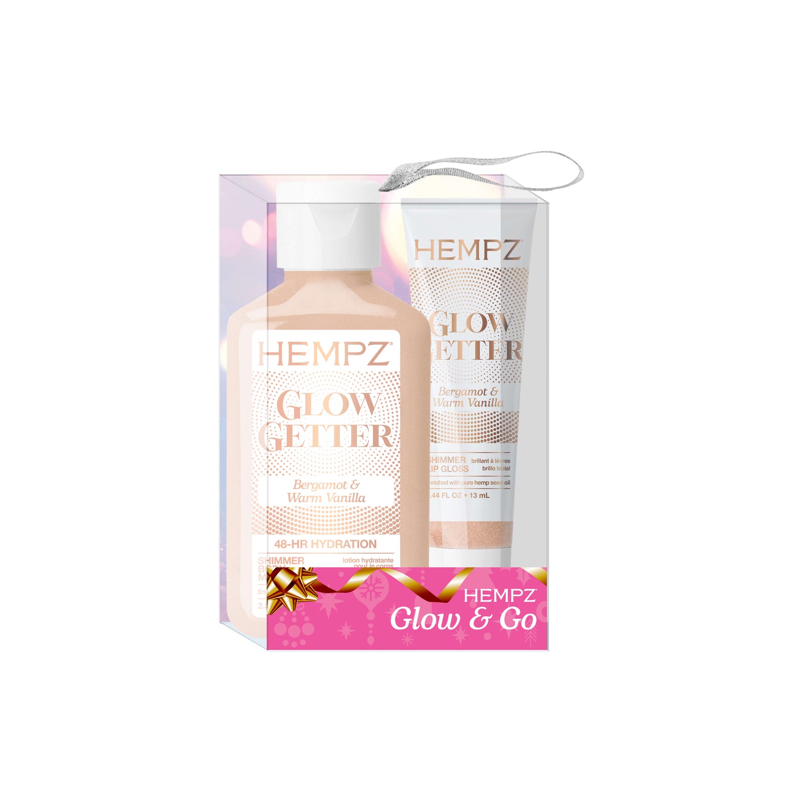 Glow & Go Glow Getter Moisturizing Shimmer Mini Lotion & Lip Balm Gift