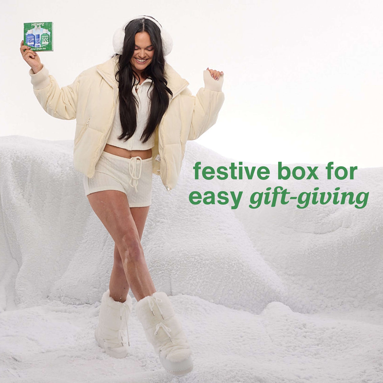 Merry & Bright Mini Moisturizing Holiday Body Lotions & Lip Balm Gift