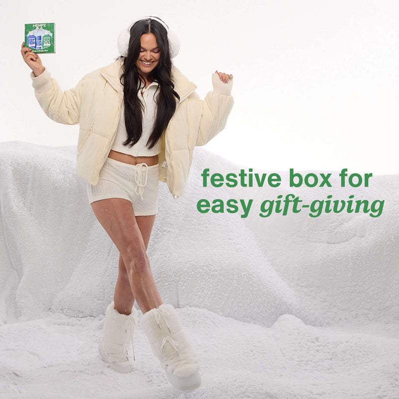 Merry & Bright Mini Moisturizing Holiday Body Lotions & Lip Balm Gift