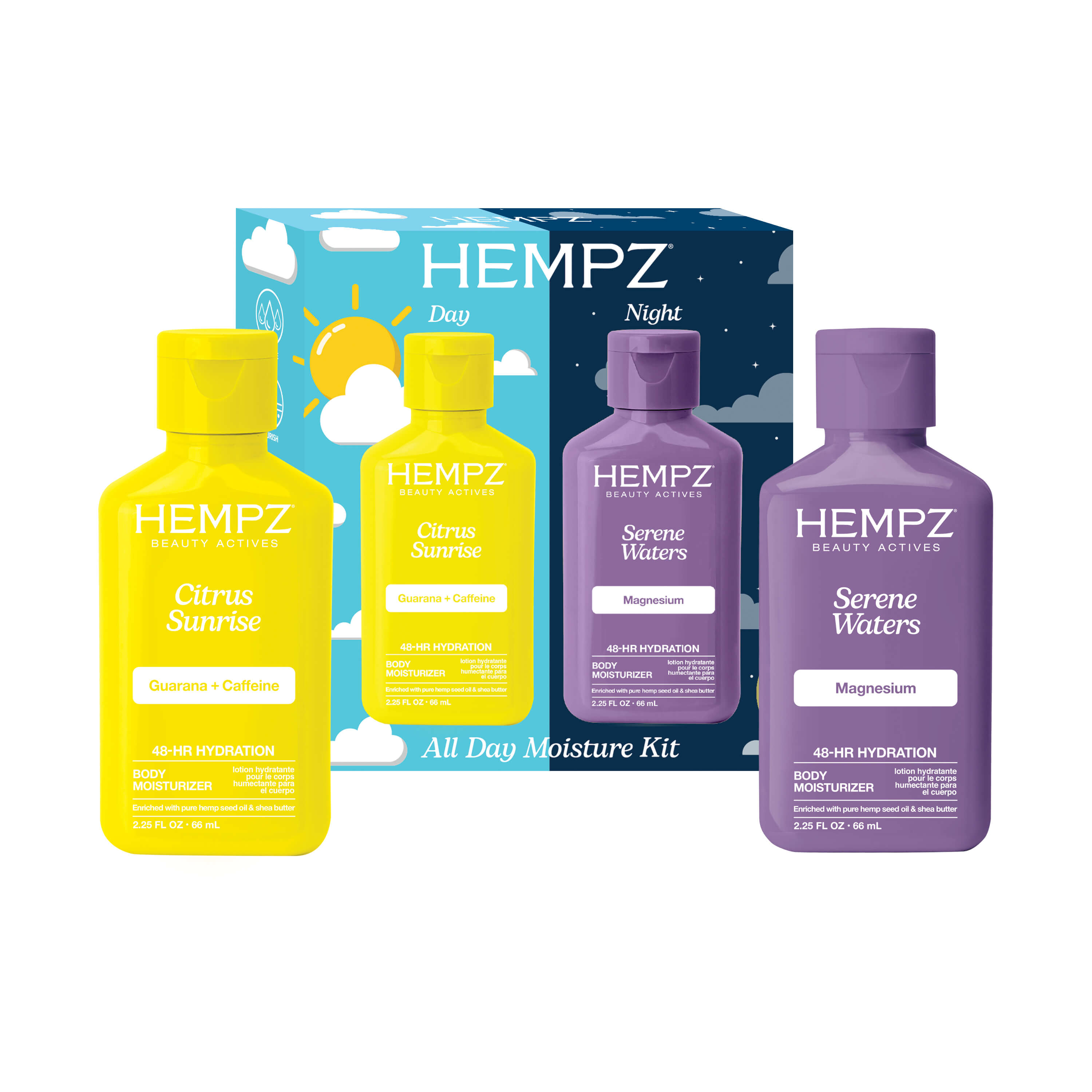 Hempz All Day Moisture Beauty Actives Kit