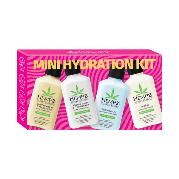 Mini Hydration Moisturizing Lotions Gift Set