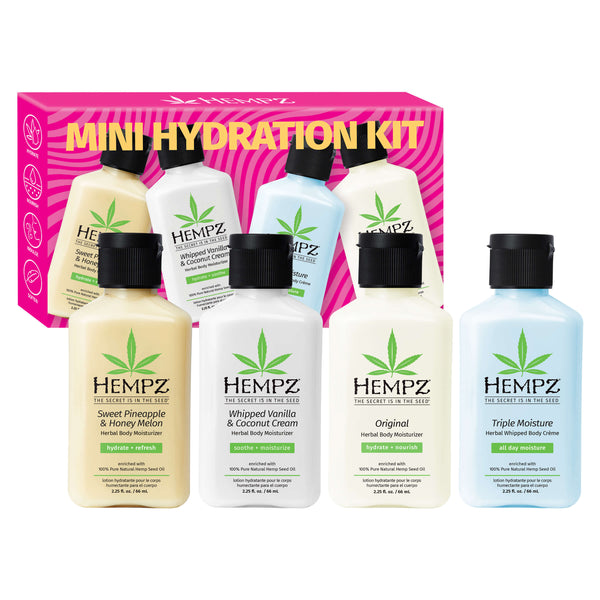 Mini Hydration Moisturizing Lotions Gift Set