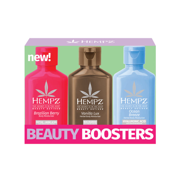 Hempz Beauty Boosters Mini Moisturizers Set