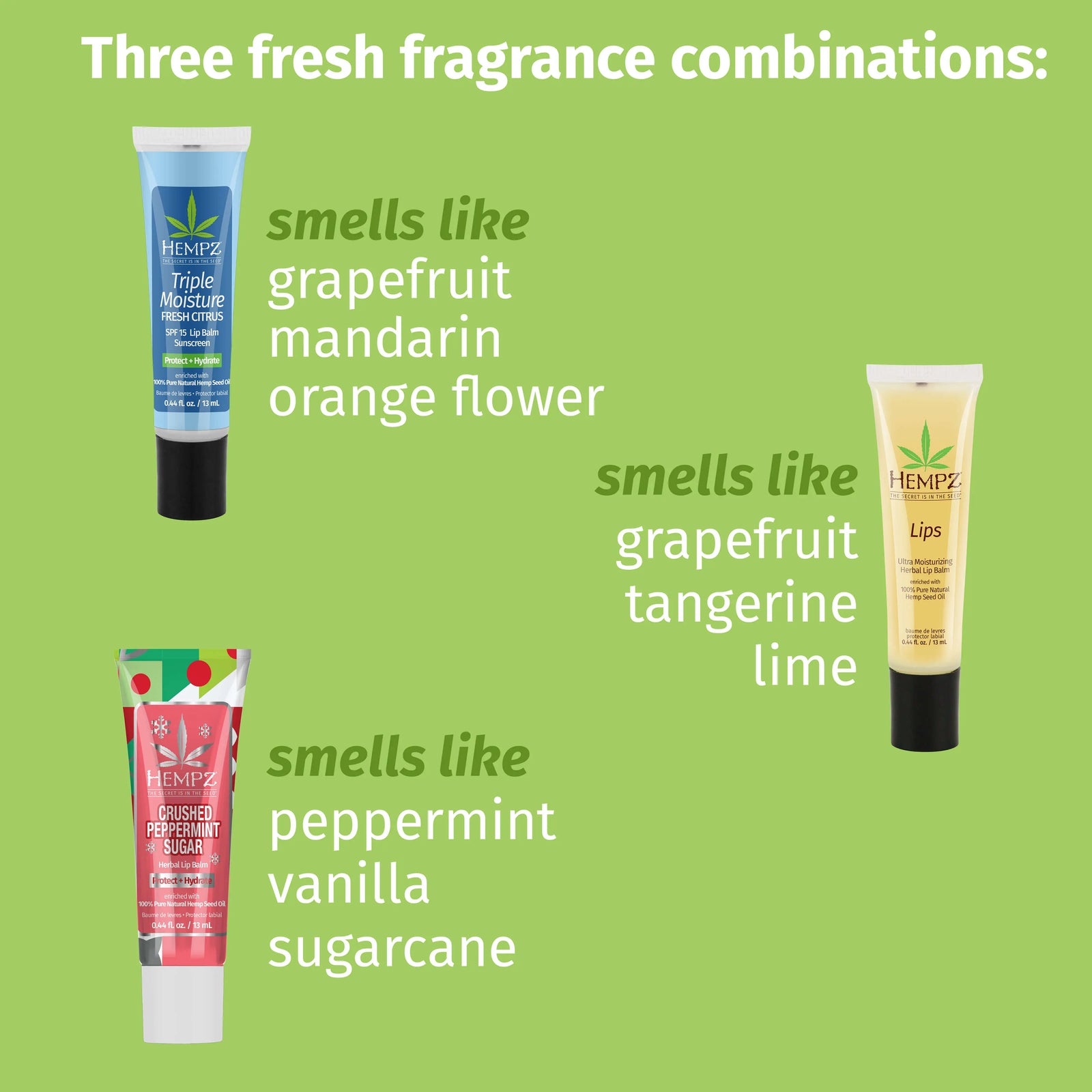 Hempz Sweet Lips Trio Gift Set