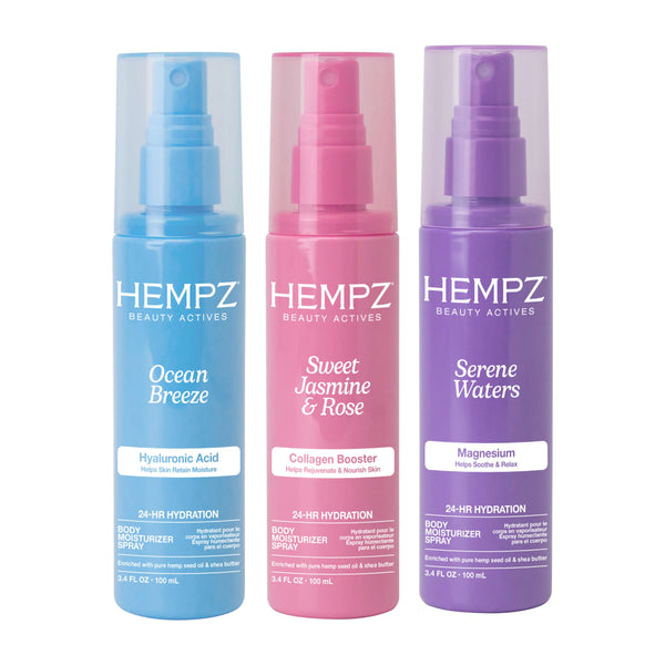 ★2G214 ★2G212 ★2G213 まとめ 美容液3点 Hempz Sweet Hydration Mini Moisturizing Body Fragrance Spray Kit