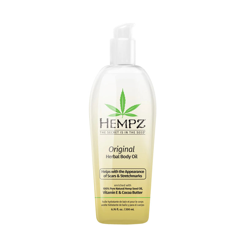 whole plant hemp oil pineapple for sale Hempz Original Floral Banana Herbal Body Oil for Scars & Stretchmarks
