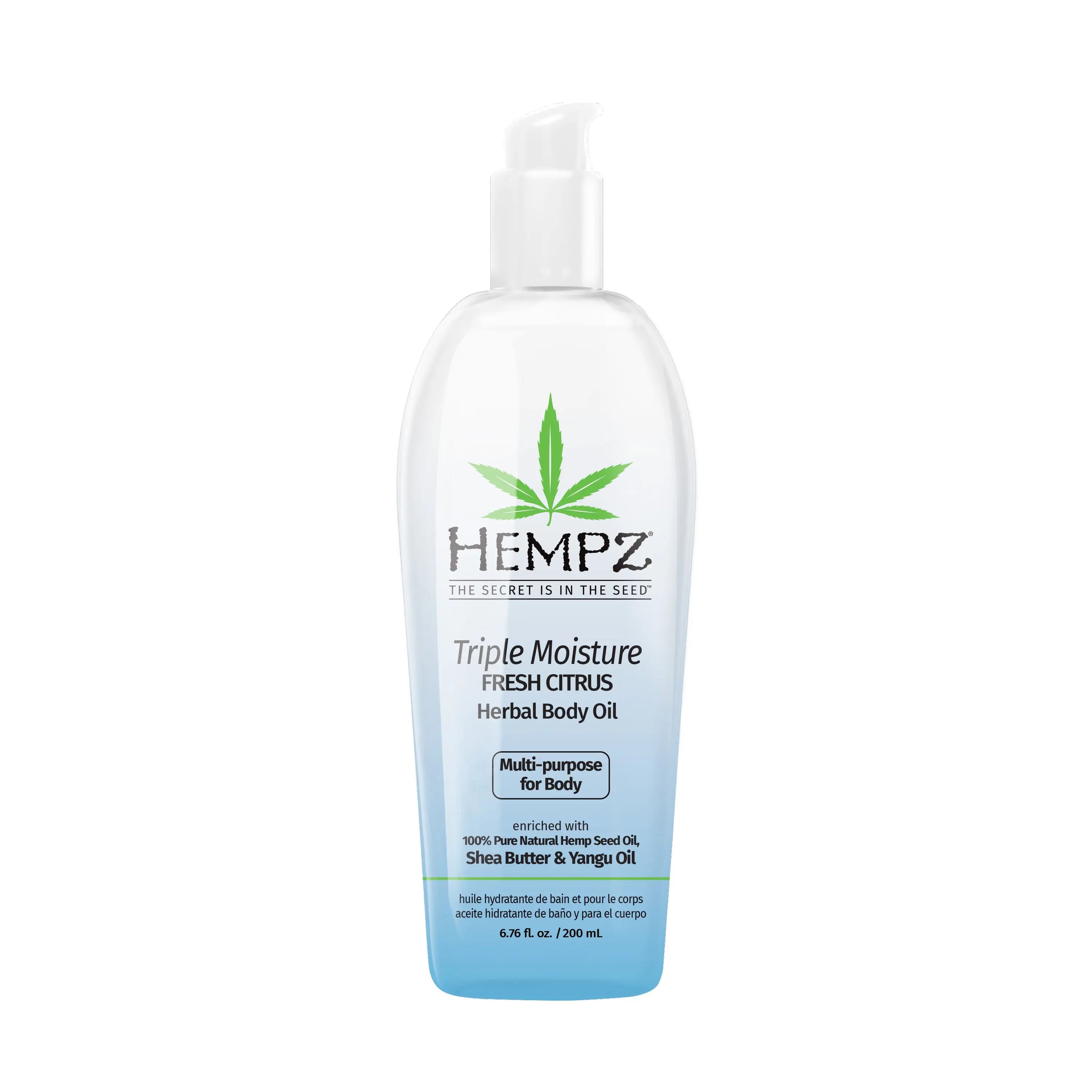 Hempz Triple Moisture Fresh Citrus Body Oil (6.76oz) Hempz Triple Moisture Fresh Citrus Body Oil (6.76oz)