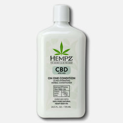 Hempz CBD On One Condition Ultra-Hydrating Herbal Conditioner, 24.5oz
