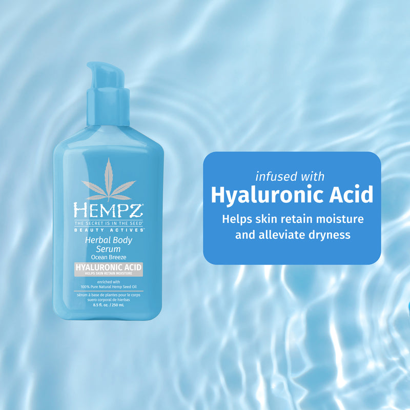 Travel-Size Beauty Actives Ocean Breeze Herbal Body Serum with Hyaluronic Acid