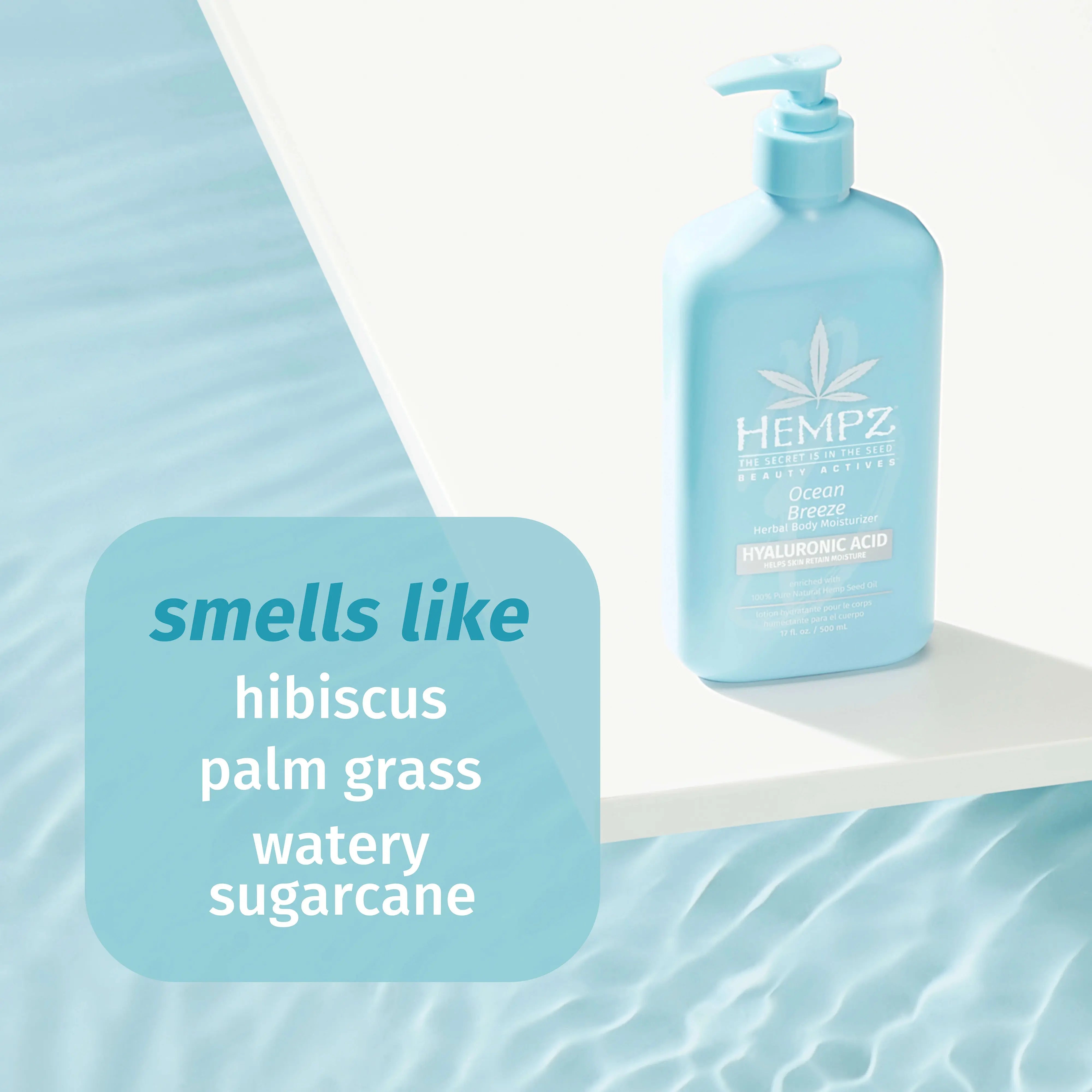 Hempz Ocean Breeze Herbal Moisturizing Lotion