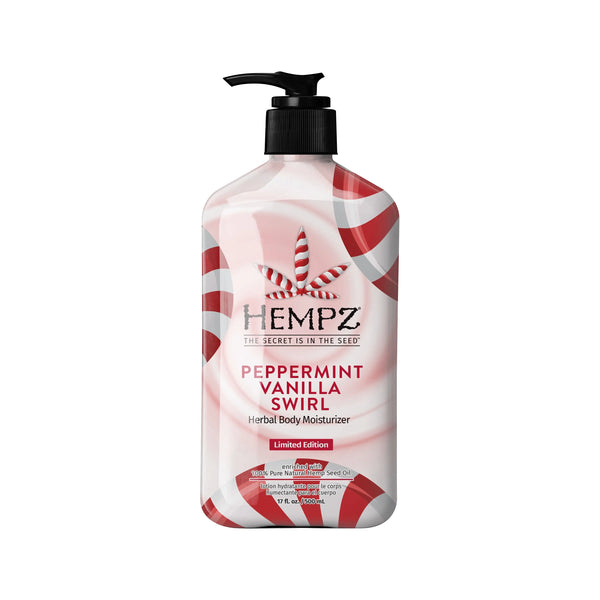 Hempz Peppermint Vanilla Swirl Herbal Body Moisturizing Lotion