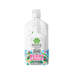 Hempz Petz Berry & Bright Creamy Citrus Orange & Raspberry Deodorizing Shampoo & Hydrating Mist Set