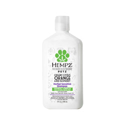 Hempz Petz Creamy Citrus Orange & Red Raspberry Herbal Sensitive Shampoo with Calming Oatmeal