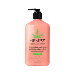 Hempz Sugared Grapefruit & White Raspberry Tea Herbal Body Moisturizing Lotion for Dry Skin