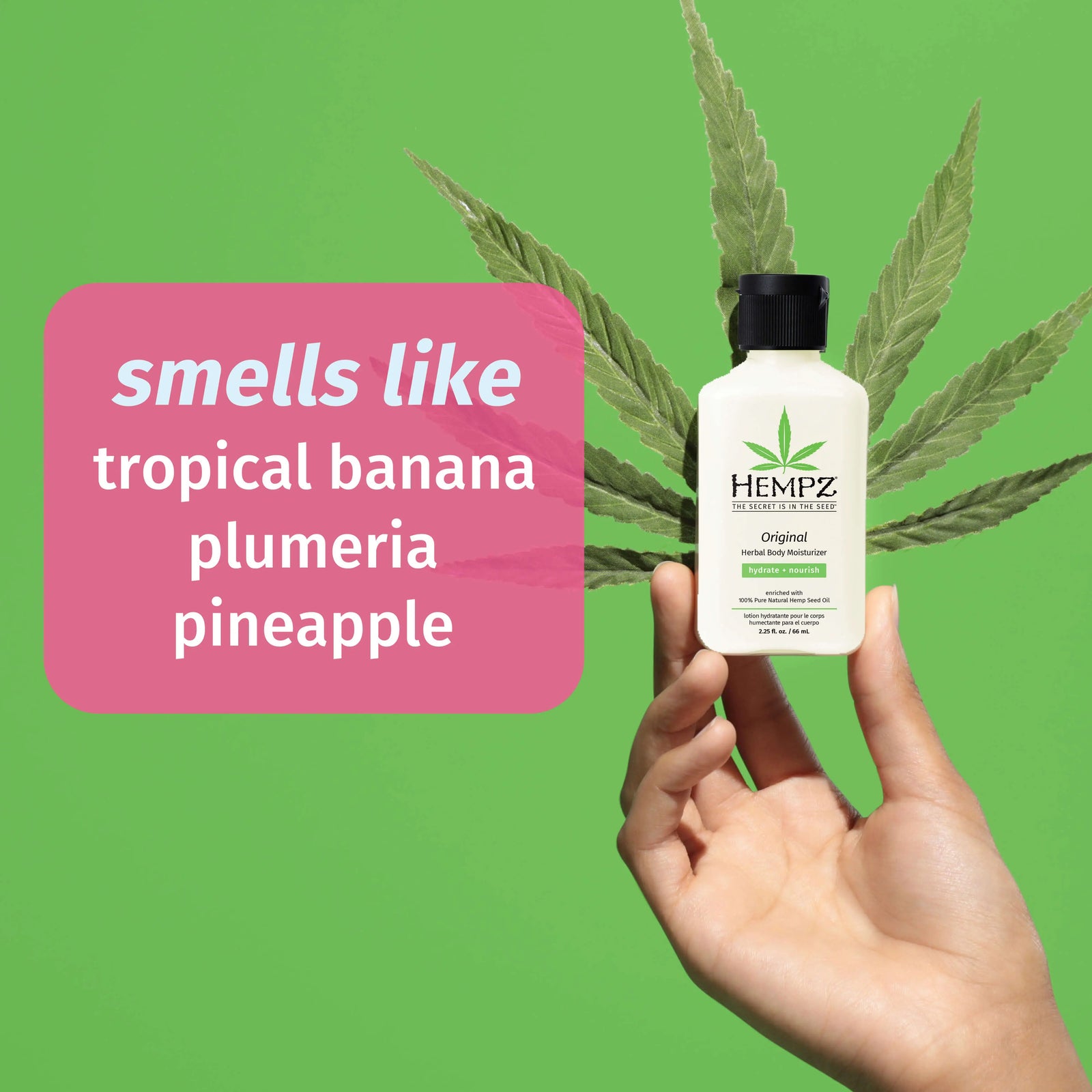 Hempz Travel-Size Original Herbal Body Moisturizer