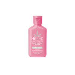 Hempz Travel-Size Sweet Jasmine & Rose Herbal Body Moisturizing Lotion with Collagen Booster