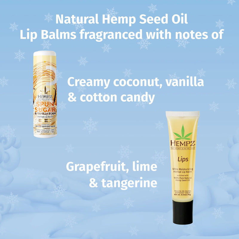 Hempz Under the Mistletoe Lip Balm Gift Set