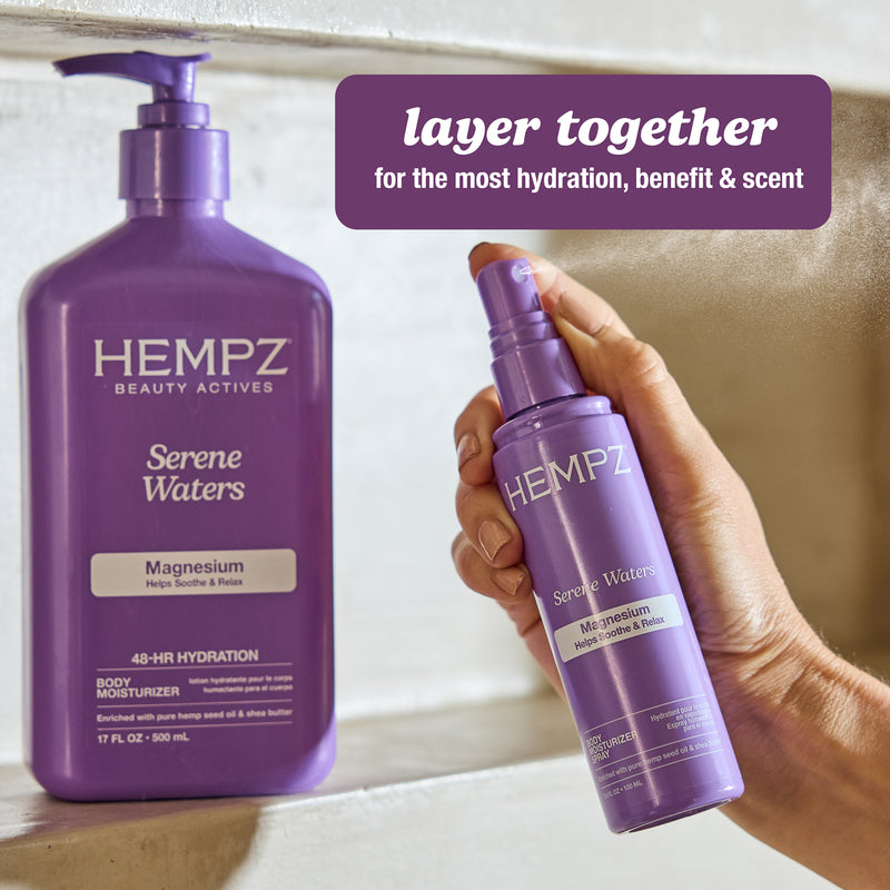 Hempz Beauty Actives Serene Waters Moisturizing Body Lotion with