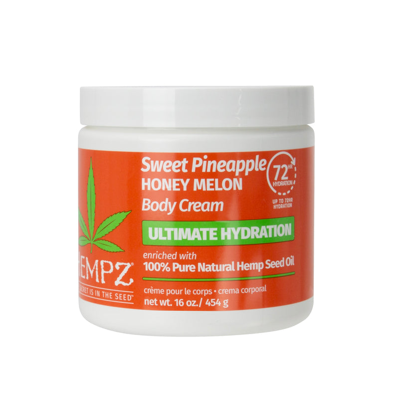 Hempz Sweet Pineapple & Honey Melon Herbal Body Cream for 72 hours of hydration