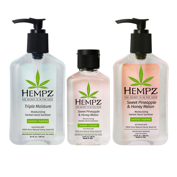 Hempz Build-Your-Own Moisturizing Sanitizer Bundle