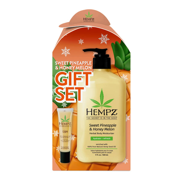 Hempz ready-to-give, pre-packaged gift sets