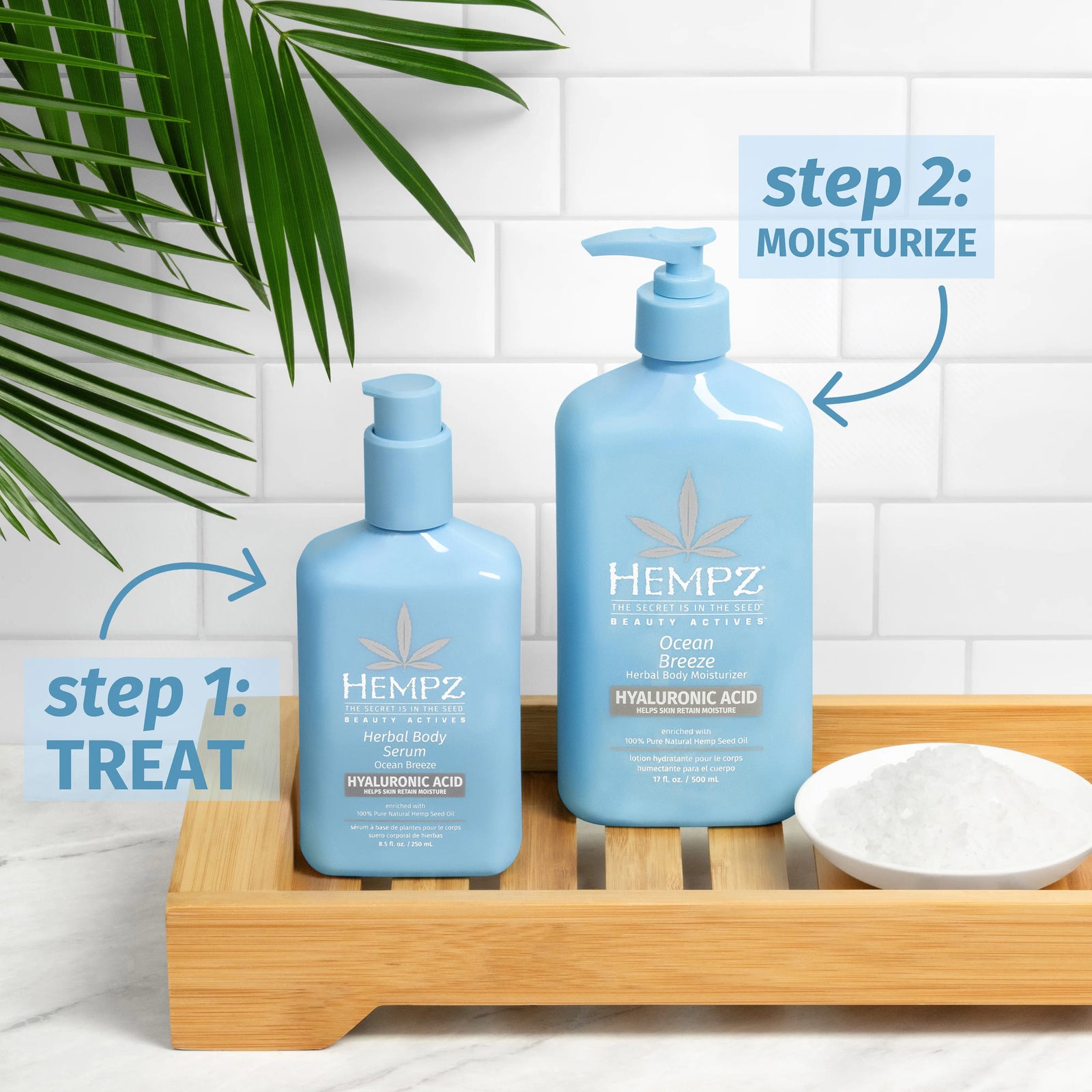 Travel-Size Beauty Actives Ocean Breeze Herbal Body Serum with Hyaluro