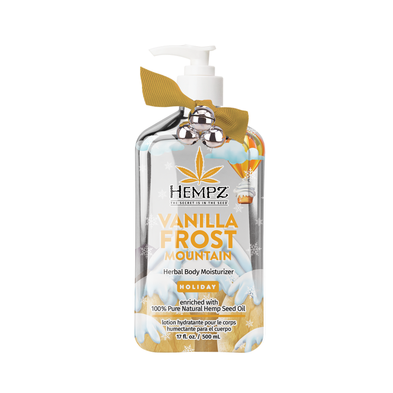Hempz Vanilla Frost Mountain Herbal Body Moisturizing Lotion for Dry Skin