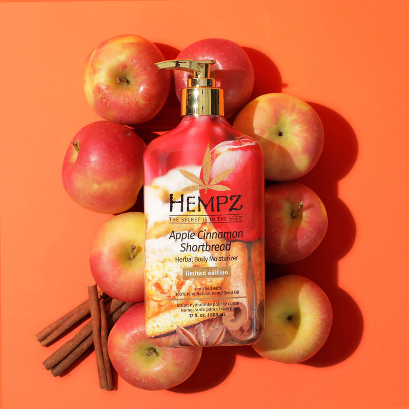 Hempz Apple Cinnamon Shortbread Herbal Body Moisturizing Lotion
